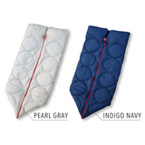 新形状ブーツ型寝袋 レリーバーシュラフ。寝心地と使いやすさにこだわったサステナブルな寝袋です。