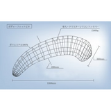 ＜体圧分散＞弓なり抱き枕　