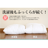 夢の人工羽毛 エシカルダウンリッチ  ベビー布団4点セット 丸洗いＯＫ！羽毛の不満を解消した 快適 清潔 人工羽毛 70ｘ120cm ベッドサイズ 日本製 アレルギーフリー 出産祝い 出産準備